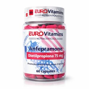 ANFEPRAMONA Dietilpropiona 75mg/60cp - Euro Vitamins