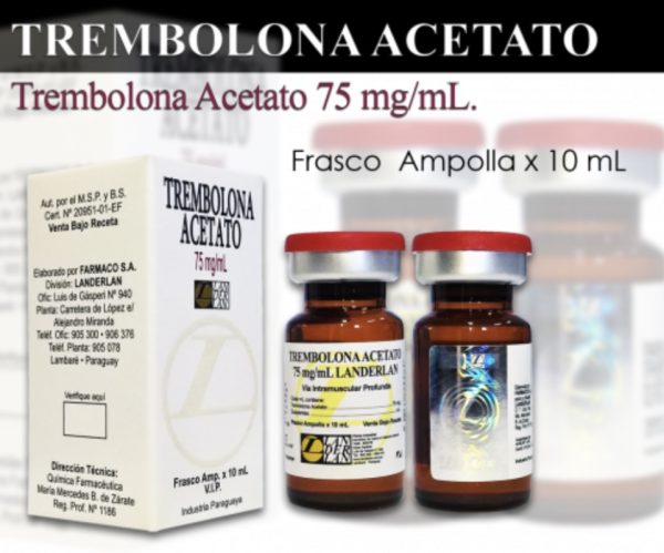 Trembolona acetato 75mg/ 10ml