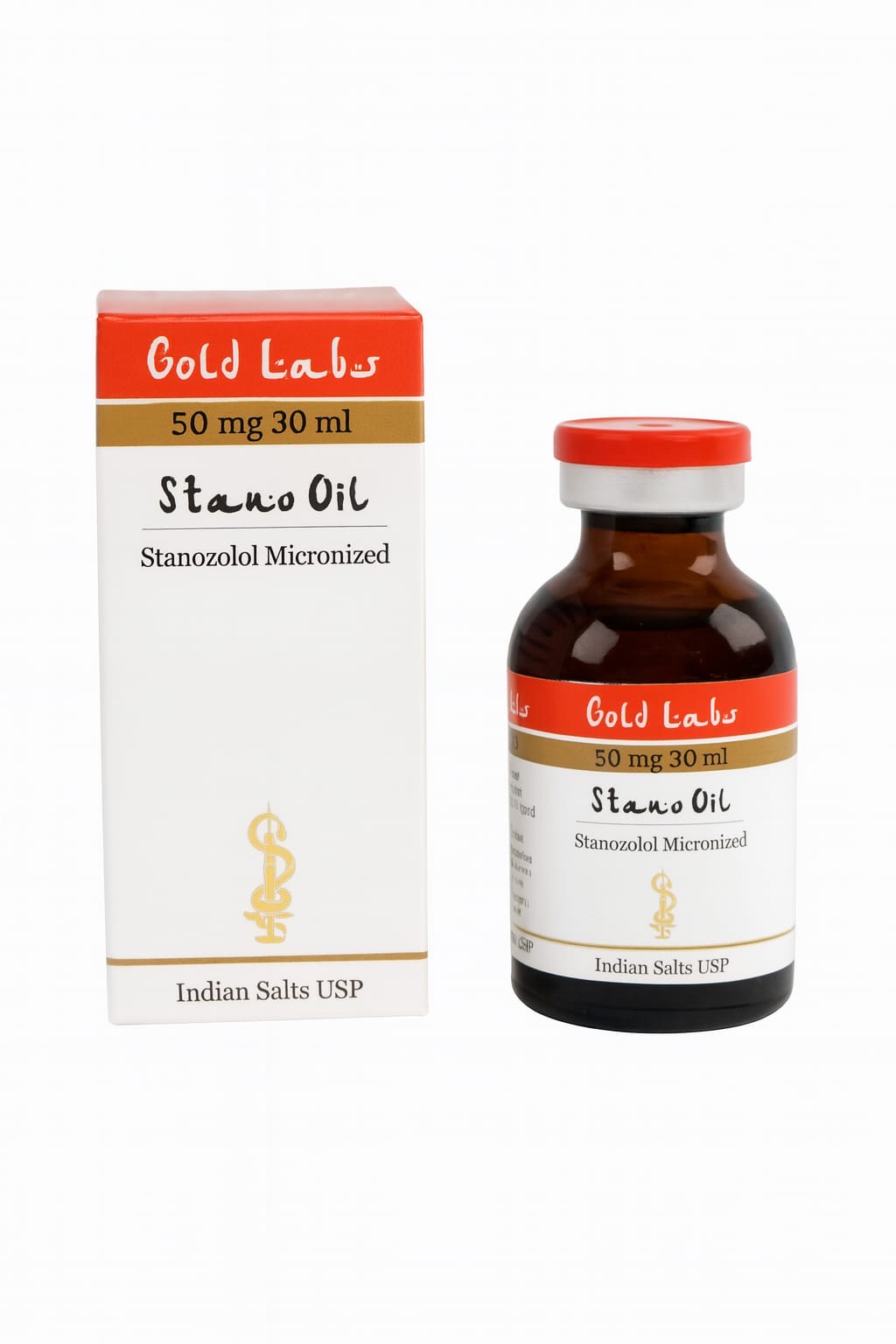 Stanozolol oleoso (oil) 30ml/50mg – Gold Labs