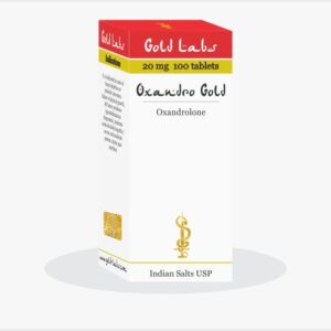Oxandrolona 100cps 20mg - Gold Labs