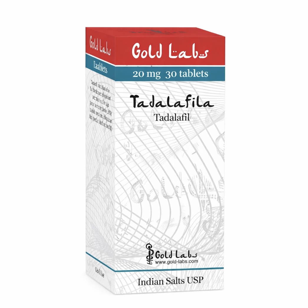 Tadalafila 30cps 20mg – Gold Labs