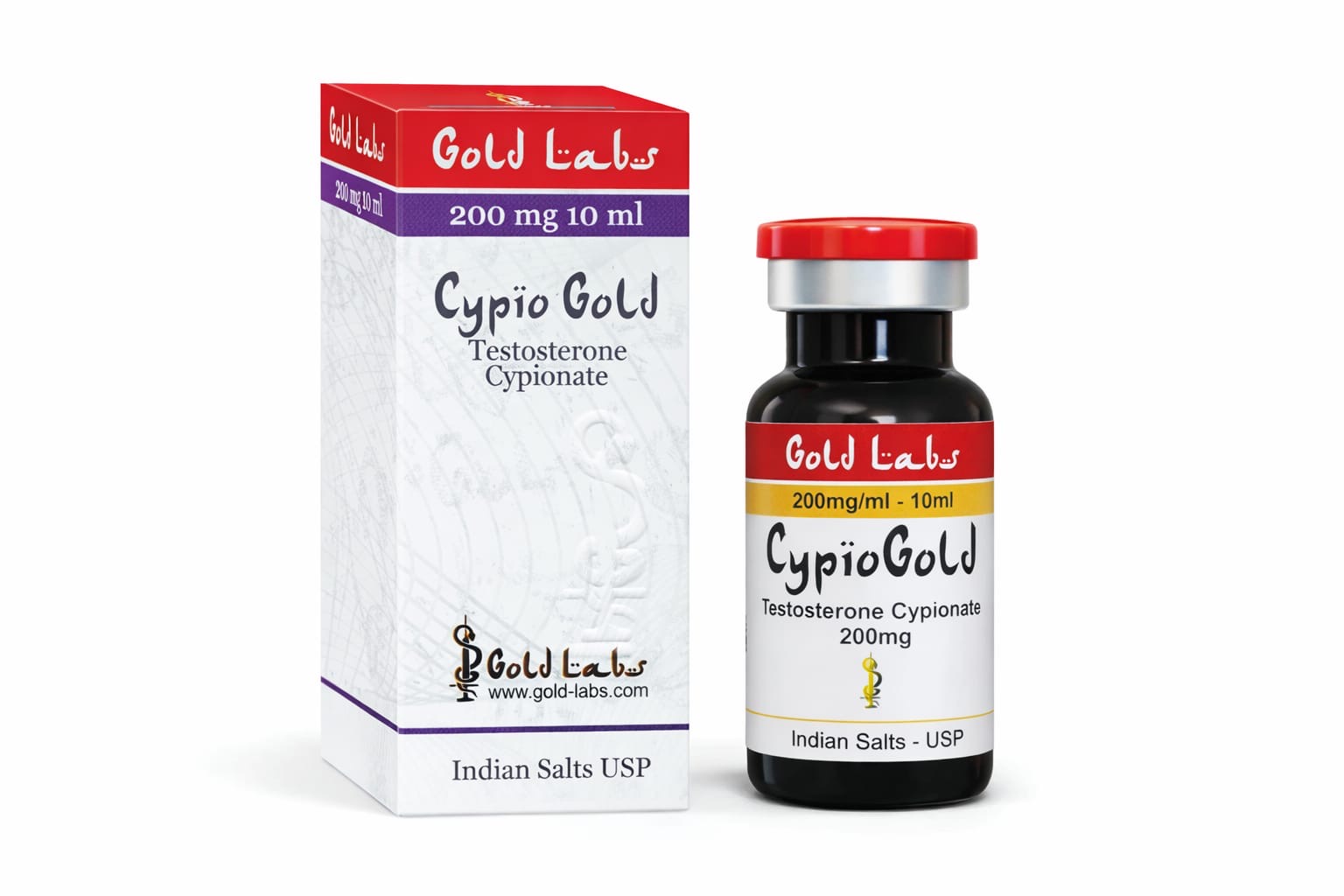 Cipionato 10ml/200mg – Gold Labs