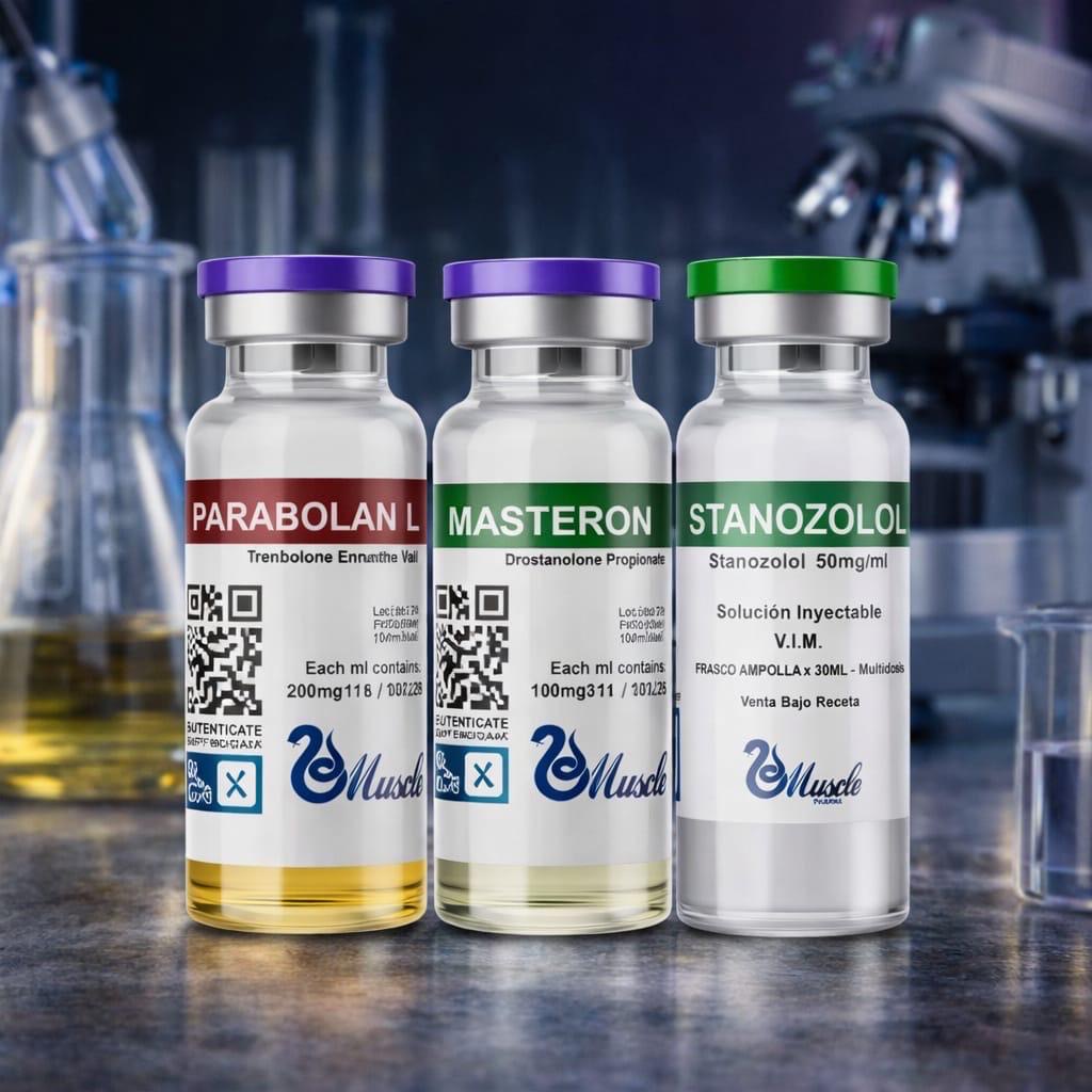 Combo 3X1: Trembo Enantato + Masteron + Stano