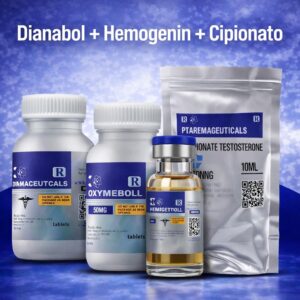 Combo 3X1: Dianabol + Hemogenin + Cipionato - RX Pharmaceuticals