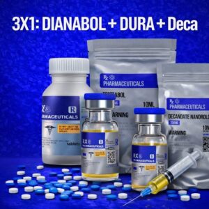 Combo 3X1: Dianabol + Dura + Deca - RX Pharmaceuticals